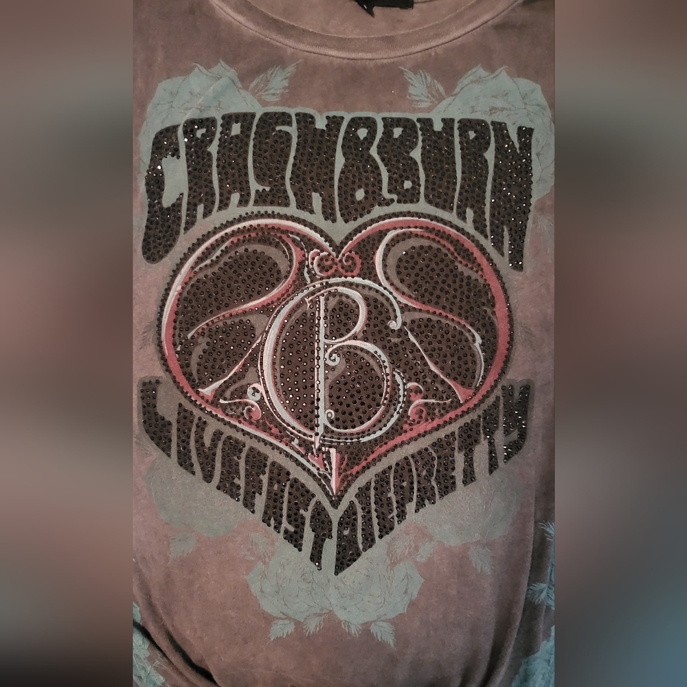 Womens Crash & Burn Sleevless Tee Sz Small